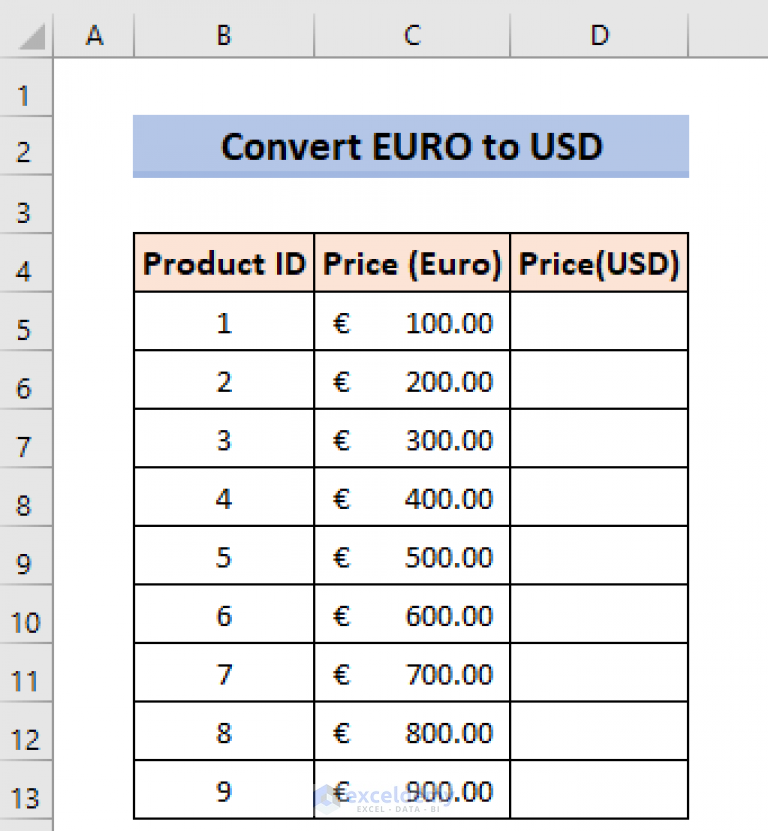 convert-euro-to-usd-in-excel-2-handy-methods-exceldemy