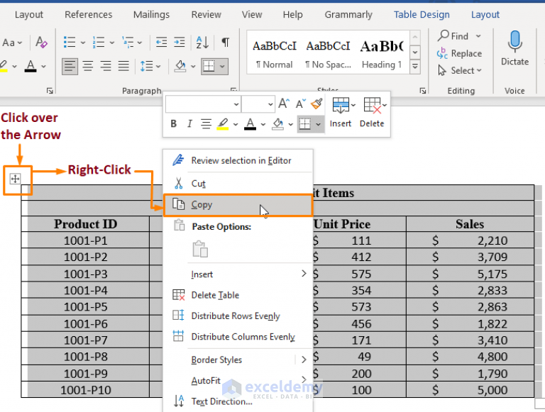 Can You Convert Word Table To Excel