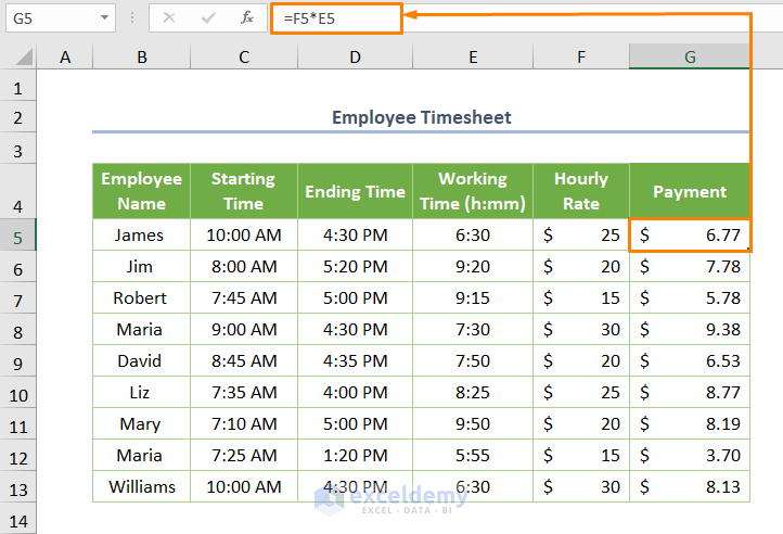 Converting Time to Decimals in Excel (4 Examples) - ExcelDemy