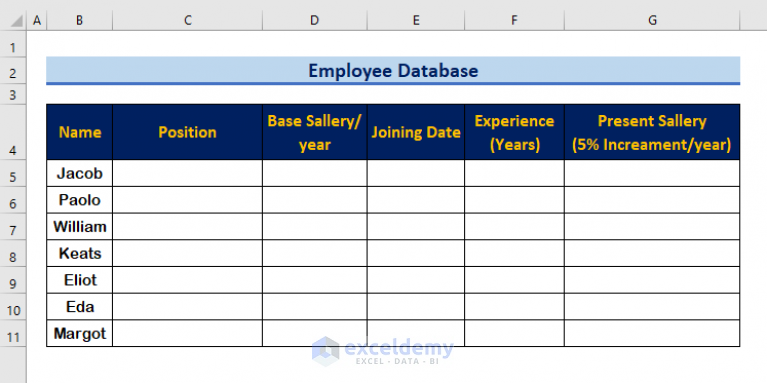 how-to-create-an-employee-database-in-excel-with-easy-steps