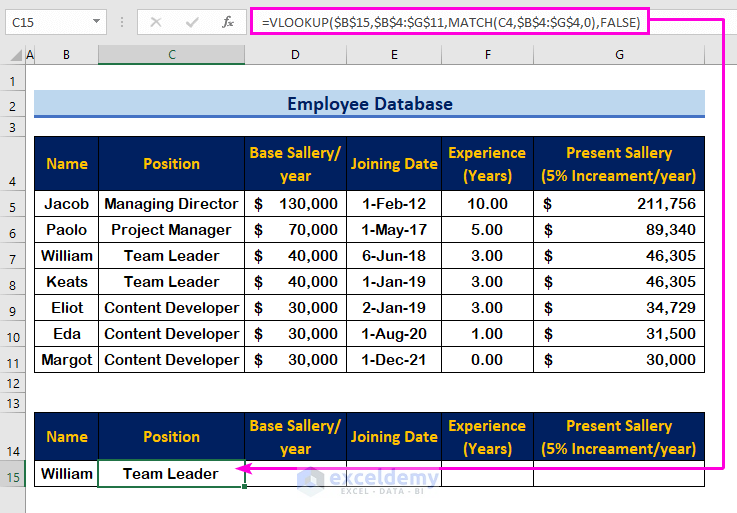 How To Create An Employee Database In Excel with Easy Steps 