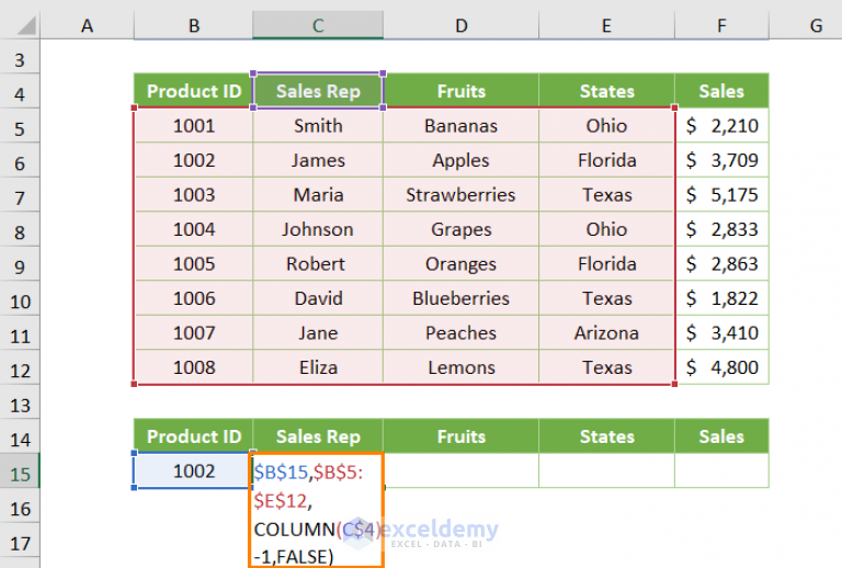 how-to-drag-formula-horizontally-with-vertical-reference-in-excel