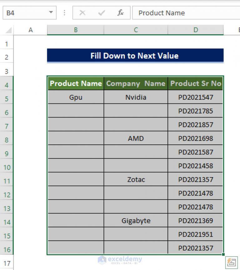 fill-down-to-next-value-in-excel-5-easy-methods-exceldemy