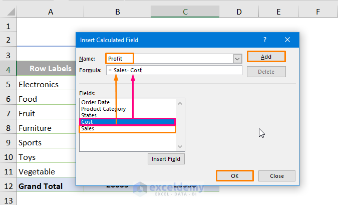 Calculate Difference In Values Pivot Table Excel Brokeasshome