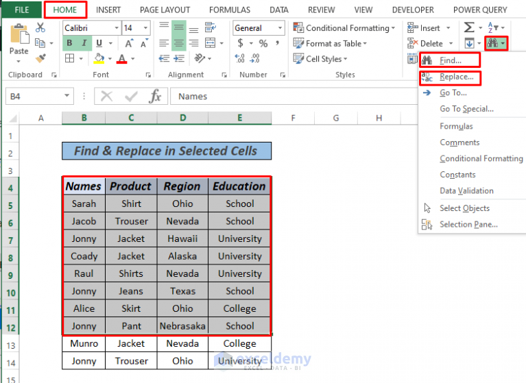 how-to-replace-text-in-selected-cells-in-excel-4-simple-methods