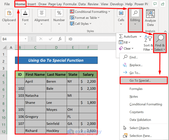 Fill Blank Cells With Text In Excel 3 Effective Ways ExcelDemy