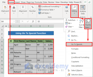 Fill Blank Cells with Text in Excel (3 Effective Ways) - ExcelDemy