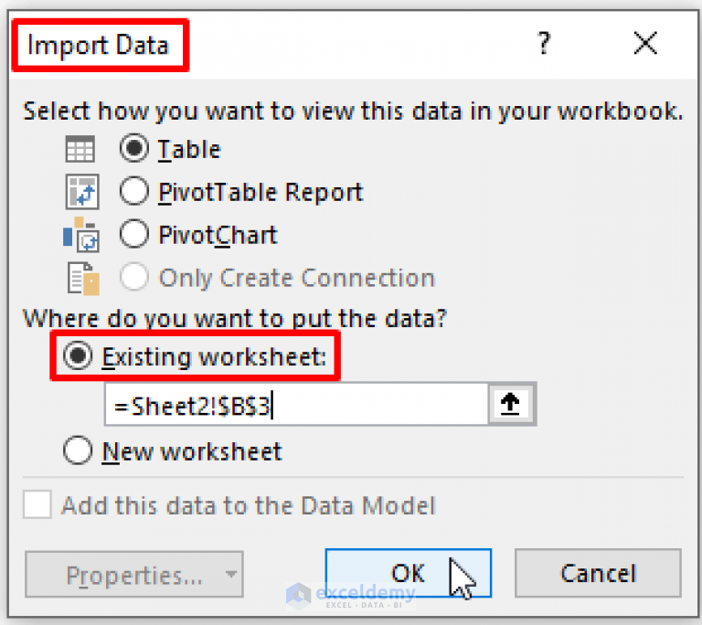 How To Import Csv Into Existing Sheet In Excel 5 Methods Exceldemy 5034
