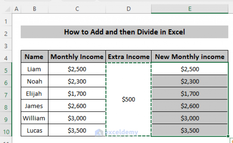 how-to-add-and-then-divide-in-excel-5-suitable-examples-exceldemy