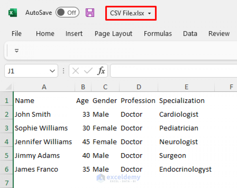 How to Convert CSV to Excel with Columns (5 Methods) ExcelDemy