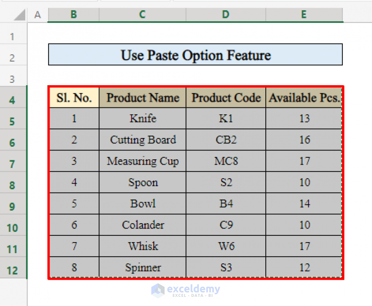 How To Copy Only Text From Table In Word