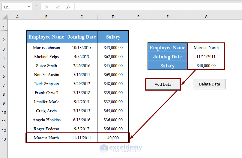 How To Create A Simple Database In Excel VBA ExcelDemy