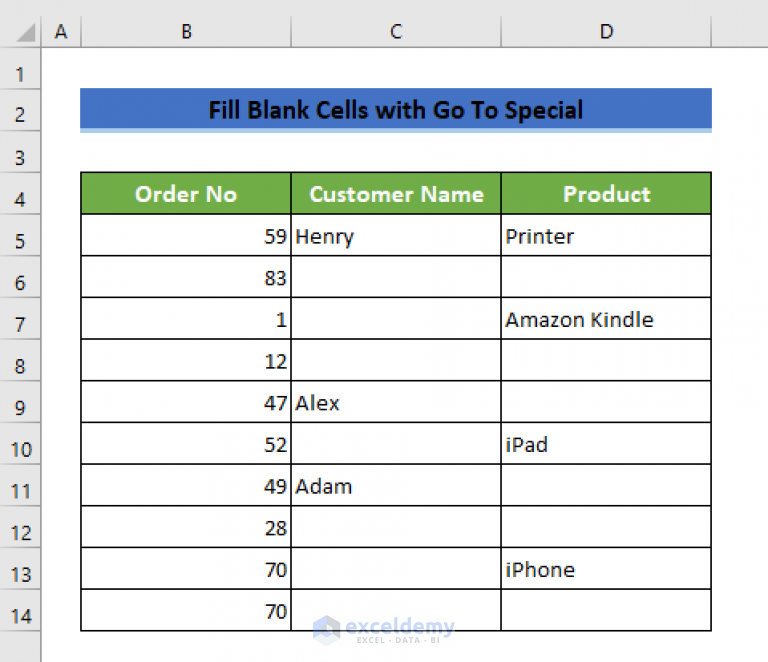 how-to-fill-blank-cells-in-excel-with-go-to-special-with-3-examples