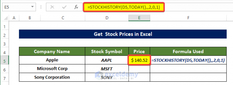 how-to-get-stock-prices-in-excel-3-easy-methods-exceldemy