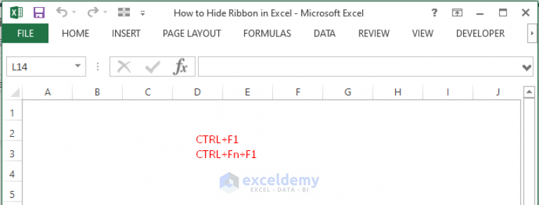 how-to-hide-ribbon-in-excel-6-simple-ways-exceldemy