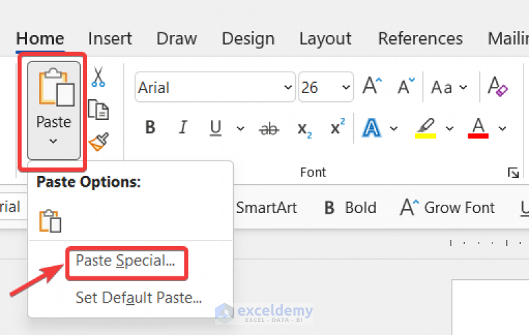 how-to-insert-an-excel-spreadsheet-into-word-4-easy-methods