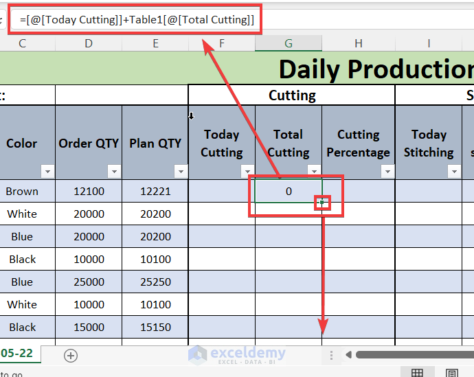 How To Make Daily Production Report In Excel Download Free Template 