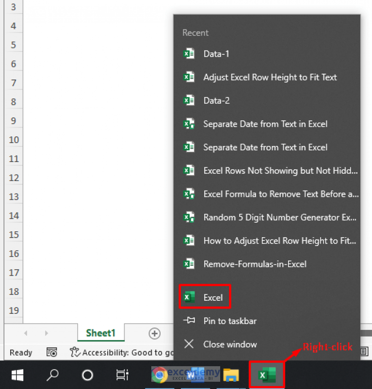 How To Open Two Excel Files Separately 5 Easy Methods Exceldemy 