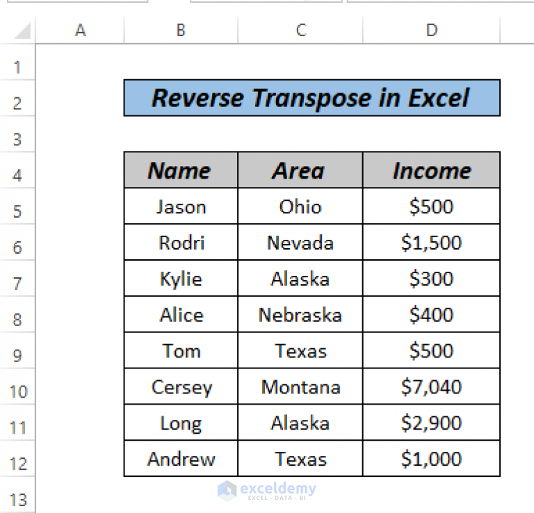 how-to-reverse-transpose-in-excel-3-simple-methods-exceldemy