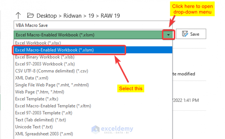 how-to-save-vba-code-in-excel-3-suitable-methods-exceldemy