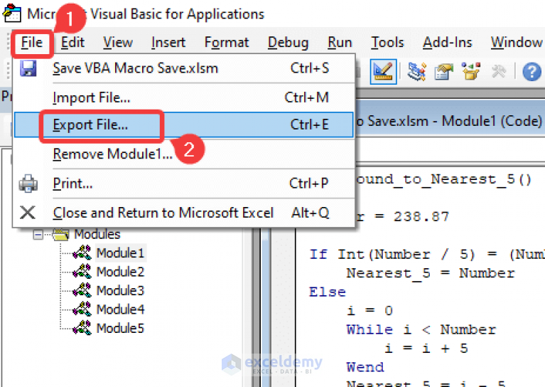 how-to-save-vba-code-in-excel-3-suitable-methods-exceldemy