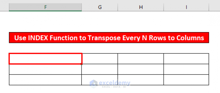 how-to-transpose-every-n-rows-to-columns-in-excel-2-easy-methods