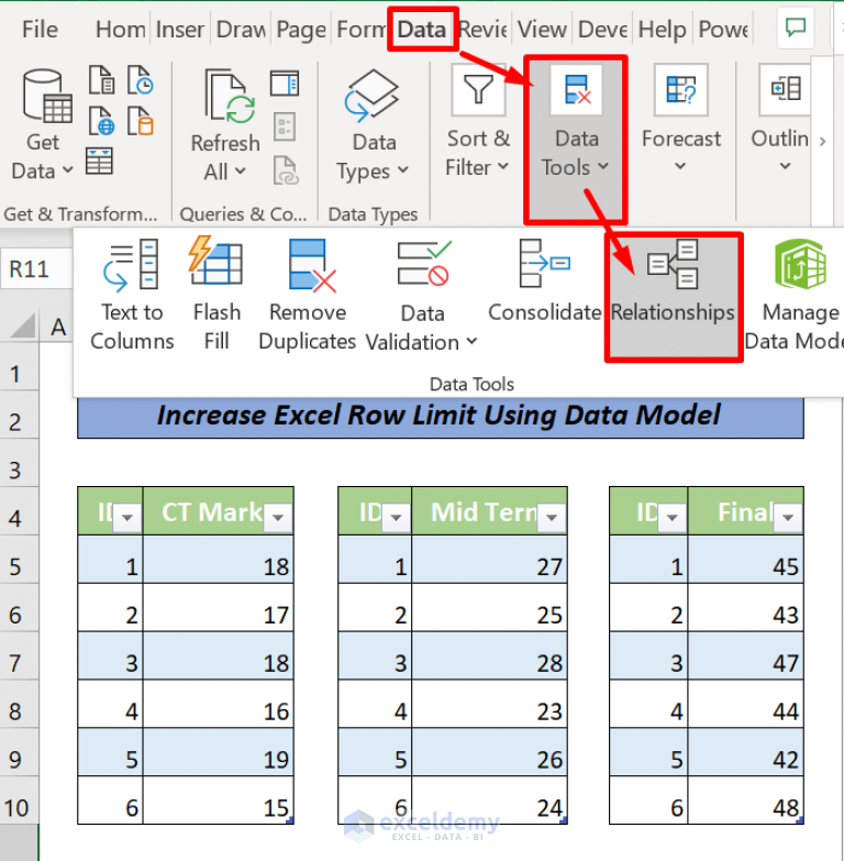 How To Increase Excel Row Limit Using Data Model ExcelDemy