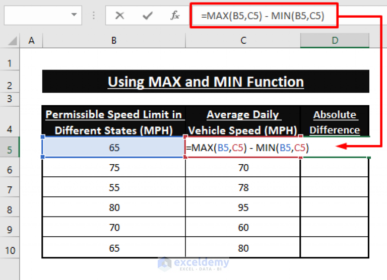 how-to-calculate-absolute-difference-between-two-numbers-in-excel