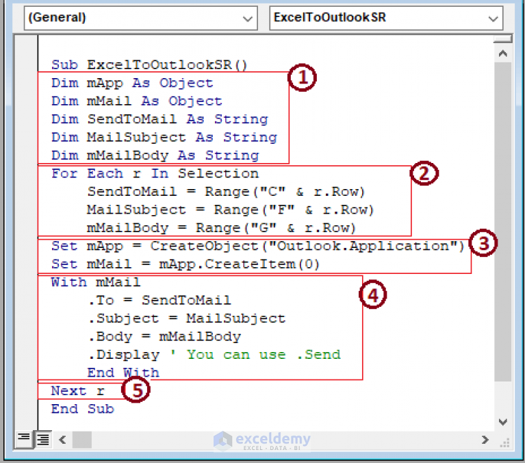 how-to-send-automatic-email-from-excel-to-outlook-4-methods