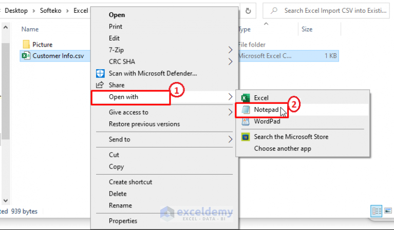 How To Import Csv Into Existing Sheet In Excel 5 Methods Exceldemy 2957