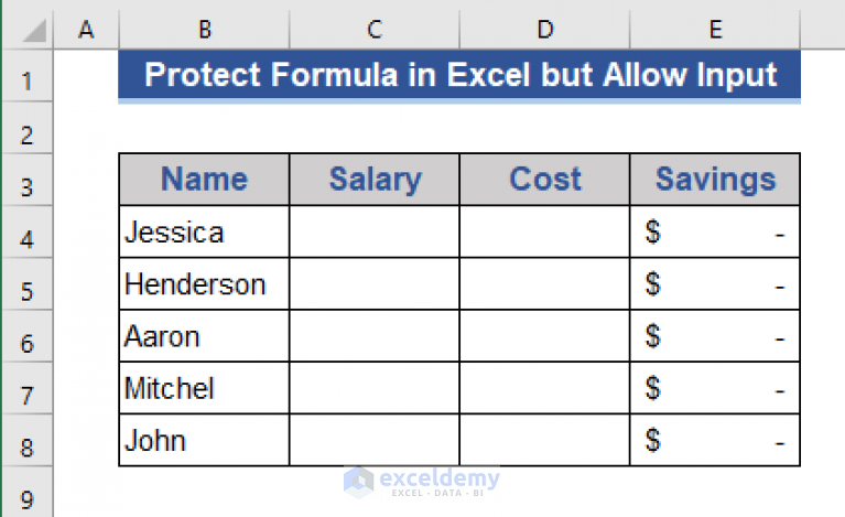 how-to-protect-formula-in-excel-but-allow-input-2-methods-exceldemy