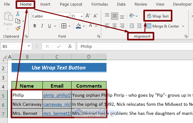 How To Put Multiple Lines In Excel Cell 2 Easy Ways ExcelDemy