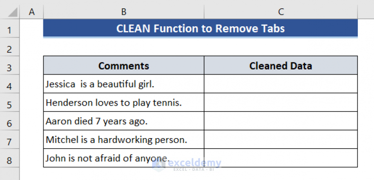 how-to-remove-tab-space-from-excel-5-easy-methods-exceldemy