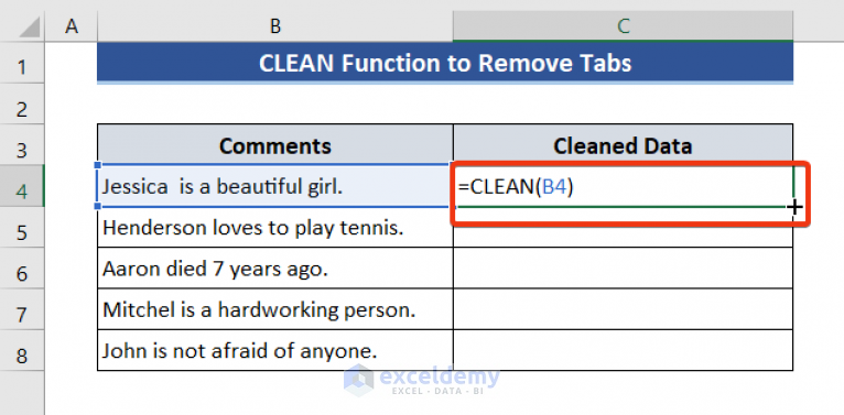 how-to-remove-tab-space-from-excel-5-easy-methods-exceldemy