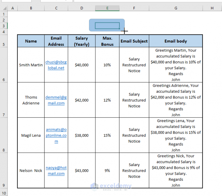 how-to-send-automatic-email-from-excel-to-outlook-4-methods