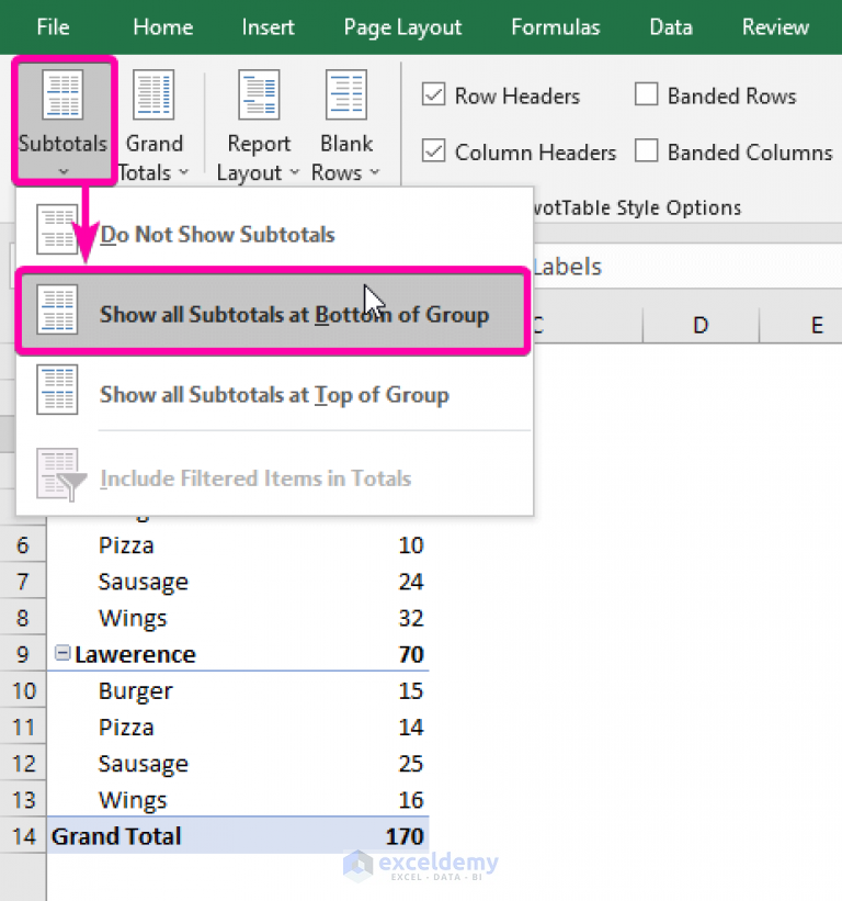 how-to-subtotal-multiple-columns-in-excel-pivot-table-with-easy-steps