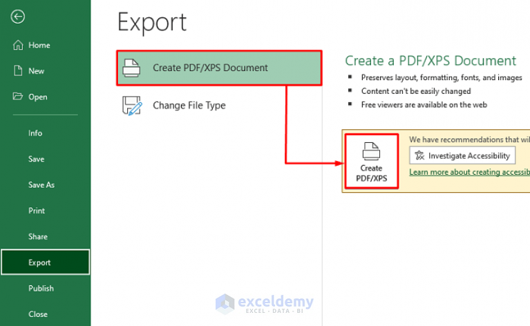 Excel VBA: ExportAsFixedFormat PDF with Fit to Page (3 Examples)