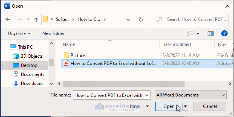 how-to-convert-pdf-to-excel-without-software-3-easy-methods