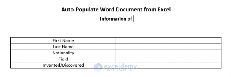 how-to-auto-populate-word-document-from-excel-with-quick-steps