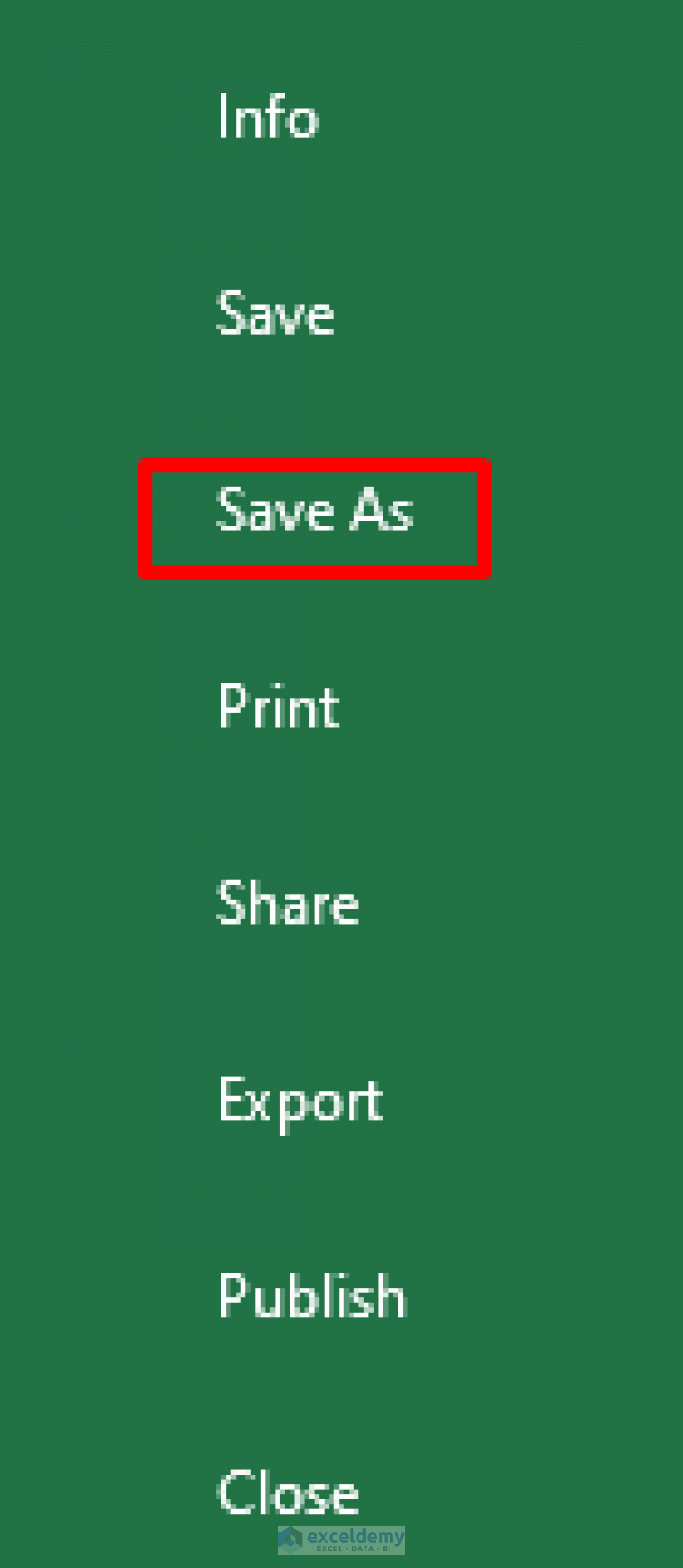 How To Convert Excel File To Csv Format 5 Easy Ways Exceldemy 2691