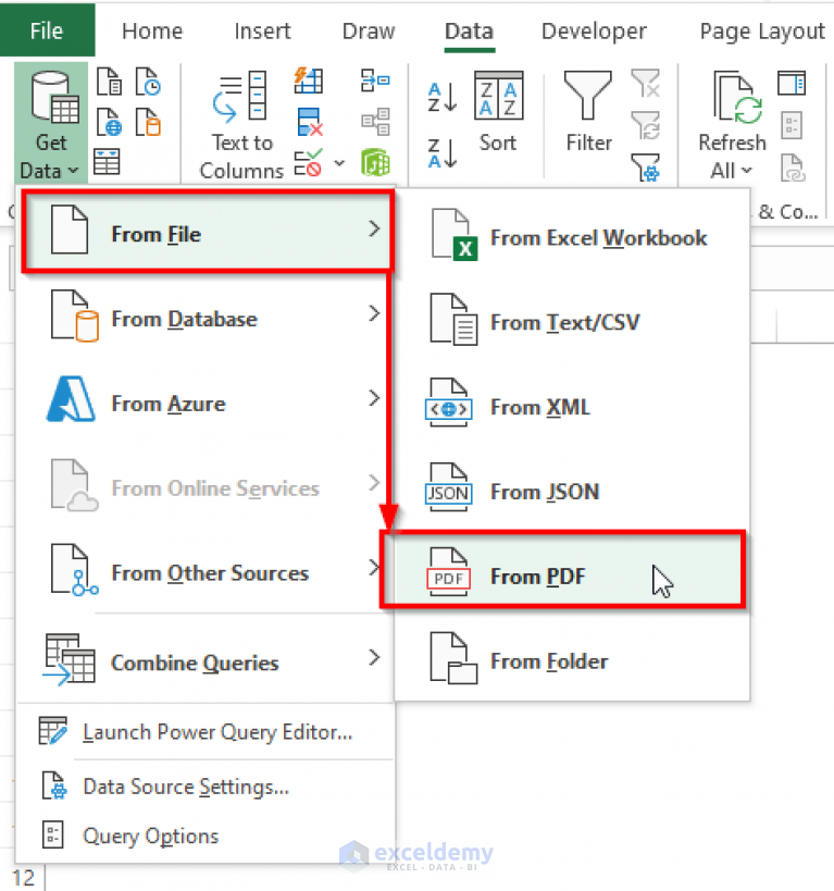 how-to-copy-from-pdf-to-excel-table-2-suitable-ways-exceldemy