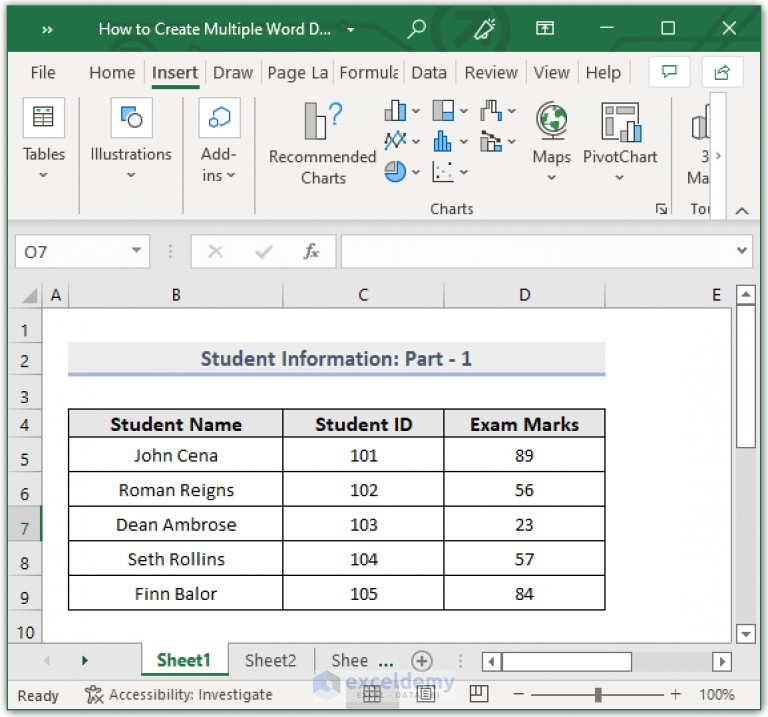 how-to-create-multiple-word-documents-from-excel-3-easy-methods