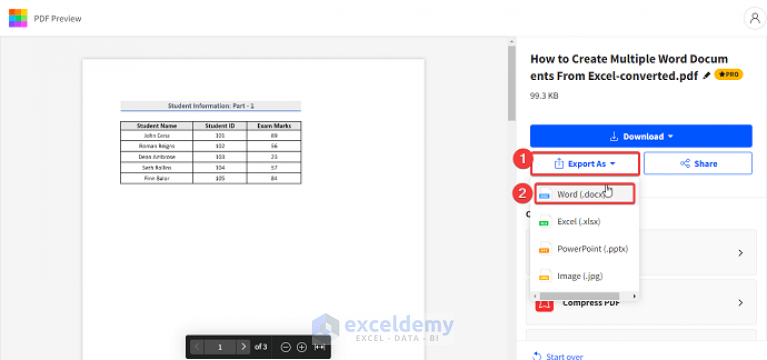 How Do I Create Multiple Word Documents From Excel Data