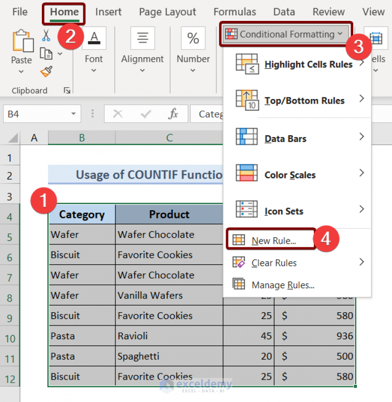 hide-duplicate-rows-based-on-one-column-in-excel-4-methods