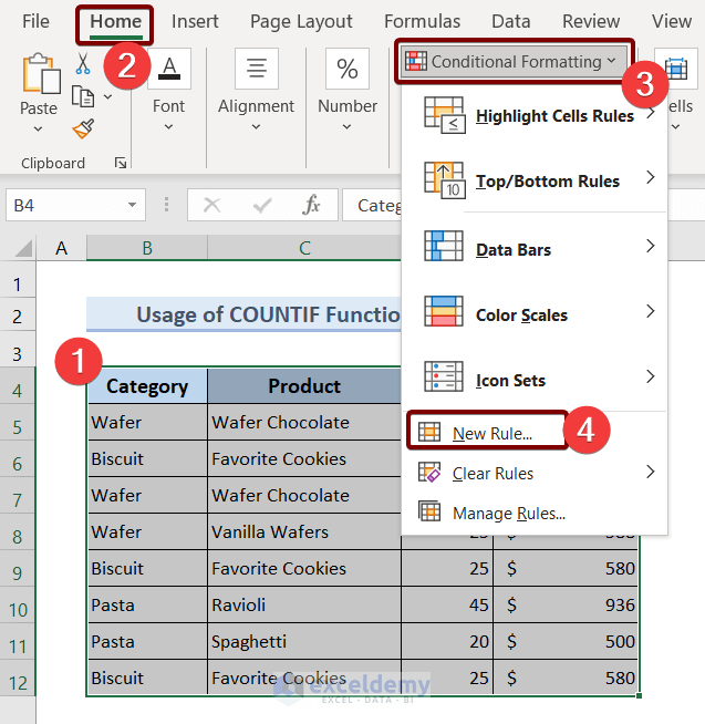 Hide Duplicate Rows Based On One Column In Excel 4 Methods 