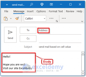 Excel Macro To Send Email Automatically (3 Suitable Examples)