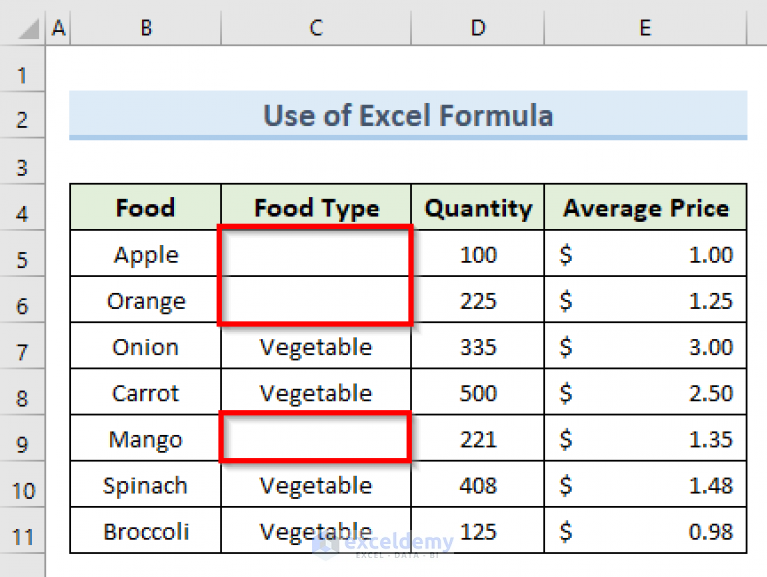 how-to-replace-text-with-blank-cell-in-excel-5-simple-methods