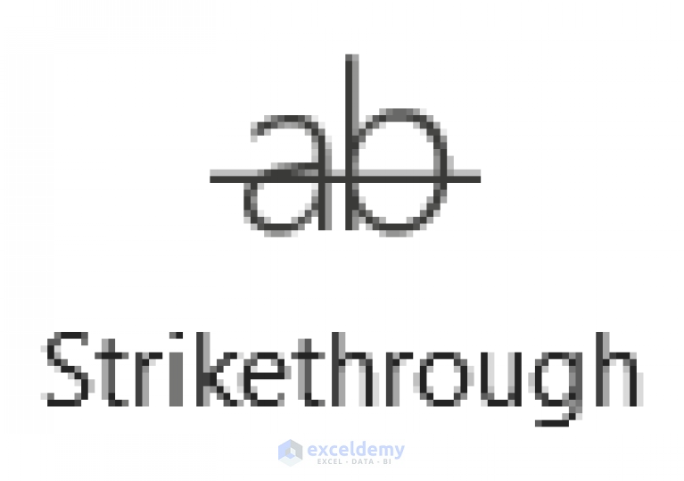 how-to-add-strikethrough-in-excel-toolbar-3-easy-ways