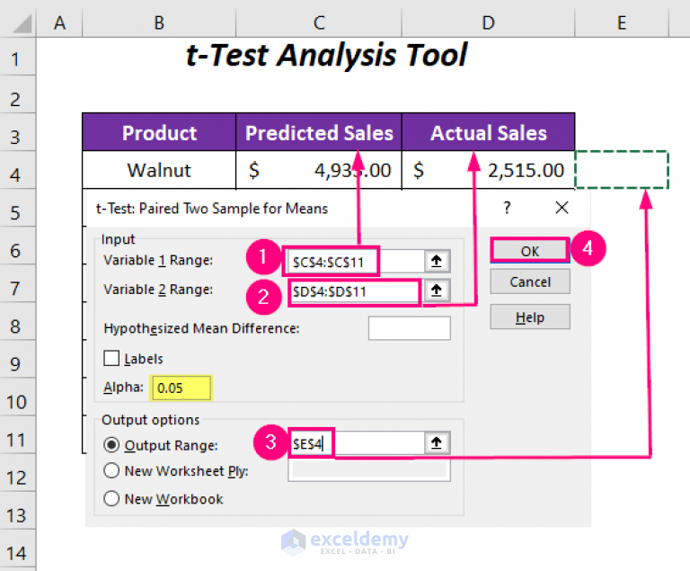 How To Calculate P Value In Linear Regression In Excel 3 Ways