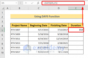 How to Calculate Time Difference in Excel Between Two Dates (7 Ways)